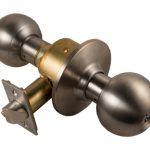 LSDA GRADE 2 STOREROOM KNOB BALL SCHLAGE C STAINLESS STEEL 027978 - 140B32D SC2-3/8