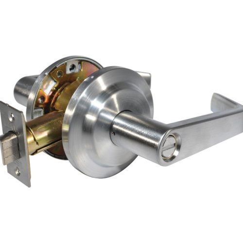 LSDA GRADE 2 PRIVACY LEVER SATIN CHROME 029354 - L120 26D2 3/4