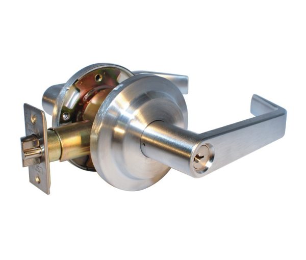 029477.jpg LSDA GRADE 2 STOREROOM LEVER SCHLAGE C SATIN CHROME 029477 - L140 26D SC4 2-3/4UL