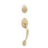 LSDA Entry Handleset Kwikset Early American Bright Brass 40EA3K