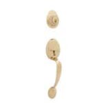 LSDA Entry Handleset Kwikset Early American Bright Brass 40EA3K