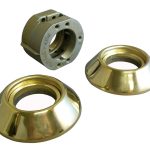 ILCO DEADBOLT DOUBLE CYLINDER WITH FRONT LESS CYLINDER & BOLT - 4520 03P1 00 901