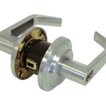 LSDA GRADE 2 STOREROOM LEVER LESS LATCH SATIN CHROME SFIC 041278 - L140IC26D LL