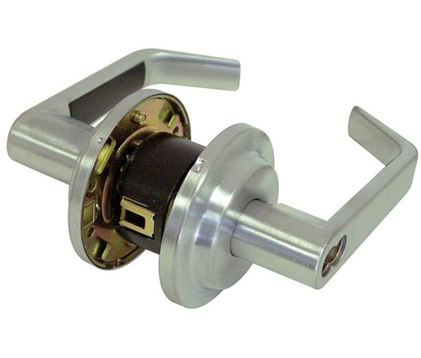 041278.jpg LSDA GRADE 2 STOREROOM LEVER LESS LATCH SATIN CHROME SFIC 041278 - L140IC26D LL