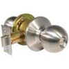 LSDA Grade 2 Privacy Knob Ball 2-3/8" Stainless Steel 120B32 2 3/8