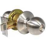 LSDA GRADE 2 PRIVACY KNOB BALL 2-3/8" STAINLESS STEEL 060564 - 120B32 2 3/8