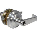 LSDA GRADE 2 STOREROOM LEVER PROVIDENCE CLUTCH LESS LATCH LESS CYLINDER SATIN CHROME 065885 - LC140 26D LLLC