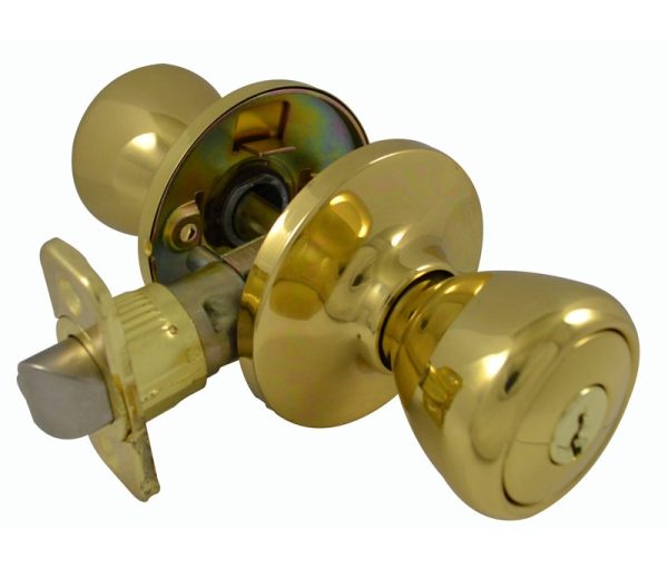 074186.jpg LSDA GRADE 3 ENTRY KNOB KWIKSET CLASSIC BRIGHT BRASS 074186 - 70C3K4 2WAY