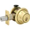 LSDA Grade 3 Spin To Lock Single Cylinder Deadbolt Kwikset Keyway 22 3K Vp