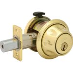 LSDA GRADE 3 SPIN TO LOCK SINGLE CYLINDER DEADBOLT KWIKSET KEYWAY 076079 - 22 3K VP