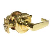 LSDA Grade 1 Passage Lever Bright Brass LF2100 3