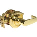 LSDA GRADE 1 PASSAGE LEVER BRIGHT BRASS 077540 - LF2100 3