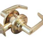 077543-1 LSDA Grade 1 Privacy Lever Bright Brass LF2200 3