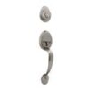 LSDA Entry Handleset Kwikset Early American Antique Nickel 40EA15A K