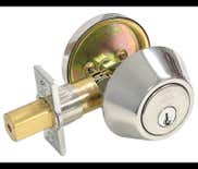 LSDA Grade 3 Single Cylinder Deadbolt Cylinder Kwikset Adjustable 5-PIN KA4 Bright Stainless Steel 20 32K KA4