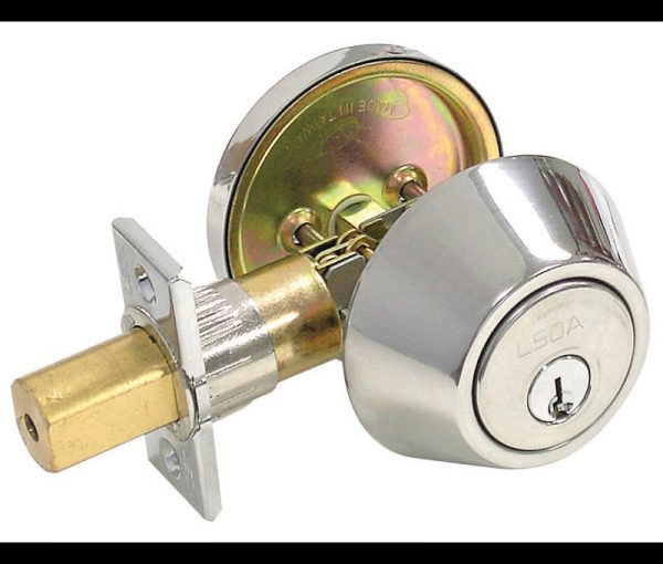 078118.jpg LSDA GRADE 3 SINGLE CYLINDER DEADBOLT CYLINDER KWIKSET ADJUSTABLE 5-PIN KA4 BRIGHT STAINLESS STEEL 078118 - 20 32K KA4
