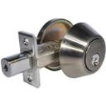 LSDA Grade 3 Single Cylinder Deadbolt Weiser Adjustable Ul 5-PIN Antique Nickel 20 15A W Adj Ul KA4