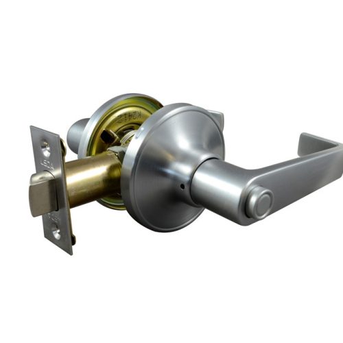 LSDA GRADE 3 PRIVACY LEVER LUCERNE VISUAL PACK SATIN CHROME 079038 - 52LU26D VP
