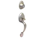 LSDA Entry Handleset WR5 Early American Satin Nickel 40EA15W