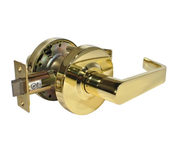 087278.jpg LSDA GRADE 2 PASSAGE LEVER 2-3/4" BRIGHT BRASS 087278 - 310LE3 2-3/4UL