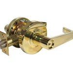 LSDA GRADE 2 CLASSROOM LEVER LEXINGTON UL 2-3/4" 6-PIN SCHLAGE C BRIGHT BRASS 087302 - 350LE3SC2-3/4UL
