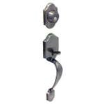 LSDA Entry Handleset Kwikset Saint Croix Antique Nickel 40SC15A K