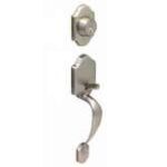 LSDA Entry Handleset Kwikset Saint Croix Satin Nickel 40SC15K