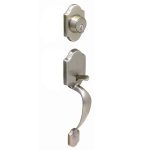 LSDA ENTRY HANDLESET KWIKSET SAINT CROIX SATIN NICKEL 087493 - 40SC15K