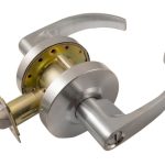 LSDA GRADE 2 PRIVACY LEVER 2-3/4" SATIN CHROME 087951 - 320SO26D2-3/4UL