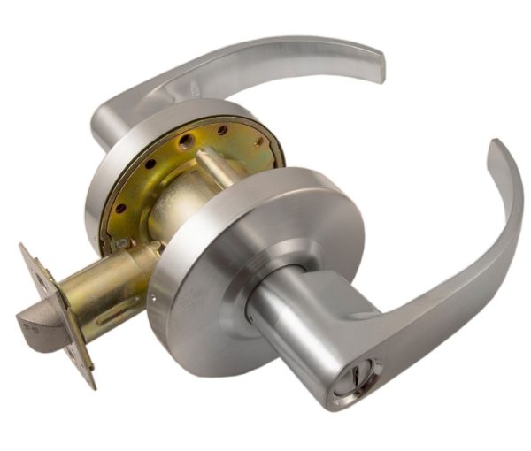 087951.jpg LSDA GRADE 2 PRIVACY LEVER 2-3/4" SATIN CHROME 087951 - 320SO26D2-3/4UL