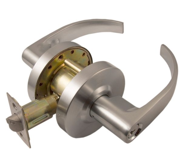 LSDA GRADE 2 STOREROOM LEVER SATIN CHROME 2-3/4" SCHLAGE C 087957 - 340SO26D SC2-3/4UL