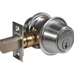 088379.jpg SCHLAGE GRADE 2 DOUBLE CYLINDER DEADBOLT SCHLAGE C ADJUSTABLE 5-PIN KEYED DIFFERENT SATIN CHROME - B562P626C