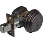 MEDECO GRADE 1 M3 DOUBLE CYLINDER DEADBOLT RESIDENTIAL 5-PIN 2-3/8" SUB ASSEMBLED - 11TR523 10FMS