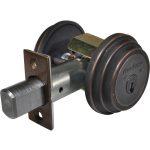 MEDECO GRADE 1 M3 DOUBLE CYLINDER DEADBOLT RESIDENTIAL CAP 5-PIN 2-3/8" SUB ASSEMBLED - 11TR533 10FMS