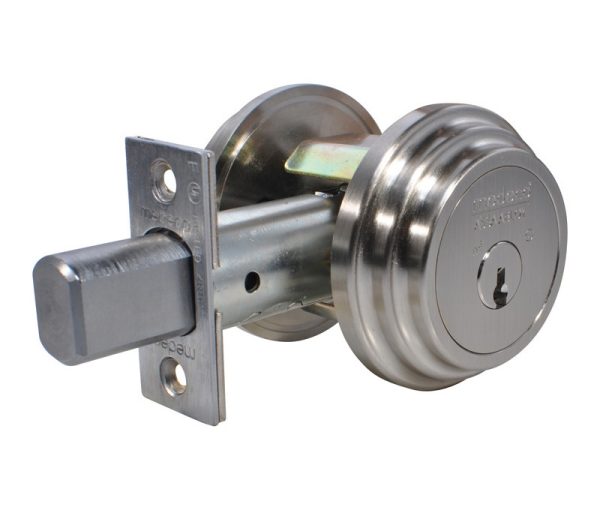 089726.jpg MEDECO GRADE 1 M3 DOUBLE CYLINDER DEADBOLT RESIDENTIAL CAP 5-PIN 2-3/8" SUB ASSEMBLED - 11TR533 19FMS