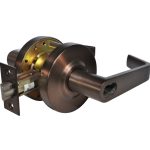 LSDA GRADE 2 STOREROOM LEVER SFIC DARK BRONZE 090138 - 340LE10BE IC2-3/4UL
