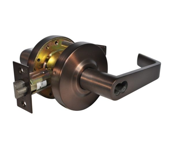 090138.jpg LSDA GRADE 2 STOREROOM LEVER SFIC DARK BRONZE 090138 - 340LE10BE IC2-3/4UL