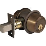 SCHLAGE GRADE 2 DOUBLE CYLINDER DEADBOLT 6-WAY ADJUSTABLE BOLT EVEREST - B562P613KA4C123 12 287