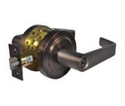 LSDA Grade 2 Entry Lever Madison Ul 2-3/4" 6-PIN Schlage C Dark Bronze 300MA10BE SC2-3/4UL