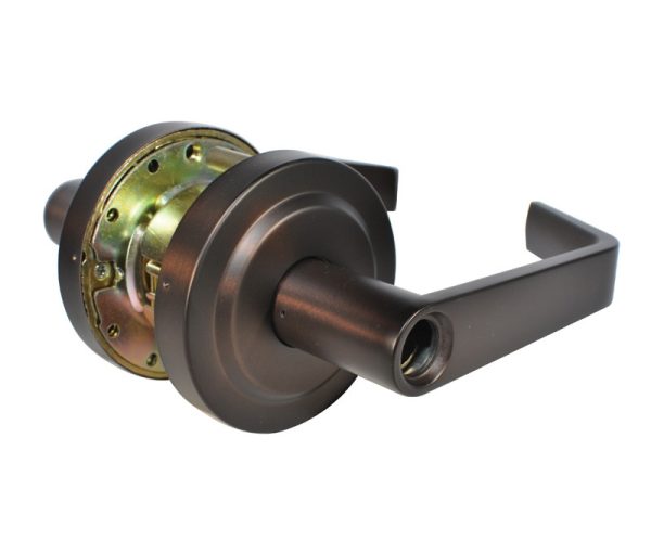 090660.jpg LSDA GRADE 2 STOREROOM LEVER MADISON LESS LATCH LESS CYLINDER DARK BRONZE 090660 - 340MA10BE LLLC