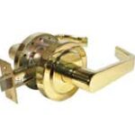 LSDA Grade 2 Passage Lever Madison Ul 2-3/4" Bright Brass 310MA3 2-3/4UL
