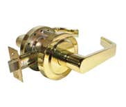 LSDA Grade 2 Passage Lever Madison Ul 2-3/4" Bright Brass 310MA3 2-3/4UL