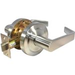 LSDA GRADE 2 PASSAGE LEVER MADISON UL 2-3/4" SATIN CHROME 090708 - 310MA26D2-3/4UL