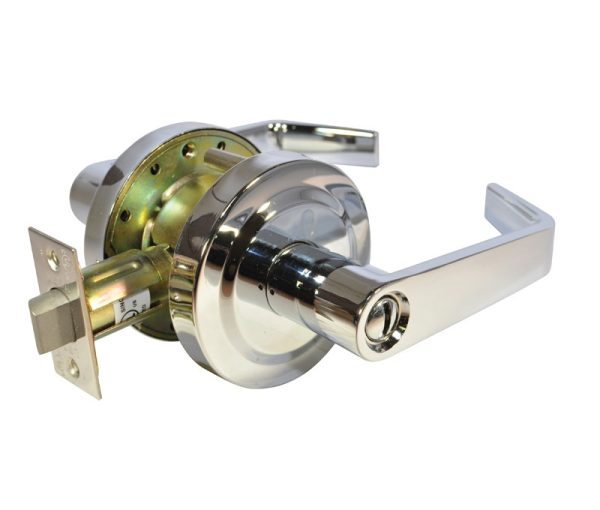 090711.jpg LSDA GRADE 2 PRIVACY LEVER MADISON BRIGHT CHROME 090711 - 320MA26 2-3/4UL