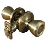 LSDA Grade 3 Passage Knob Classic Antique Brass 71C5 6WAY