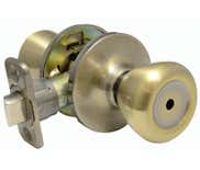 LSDA Grade 3 Privacy Knob Classic Antique Brass 72C5 6WAY