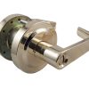 LSDA GRADE 2 PRIVACY LEVER MADISON LESS LATCH BRIGHT BRASS 090895 - 320MA3LL
