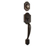 LSDA Entry Handleset Kwikset Saint Croix Aged Bronze 40SC11P K
