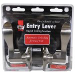 LSDA GRADE 3 ENTRY LEVER LYON SATIN NICKEL SCHLAGE C 101295 - 50LY15S KA4