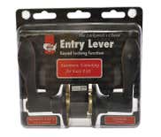 LSDA Grade 3 Entry Lever Lyon Kwikset Antique Bronze 50LY11P K KA4